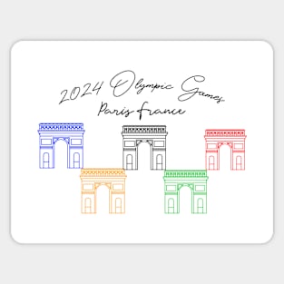 2024 SUMMER OLYMPIC GAMES PARIS FRANCE Sticker